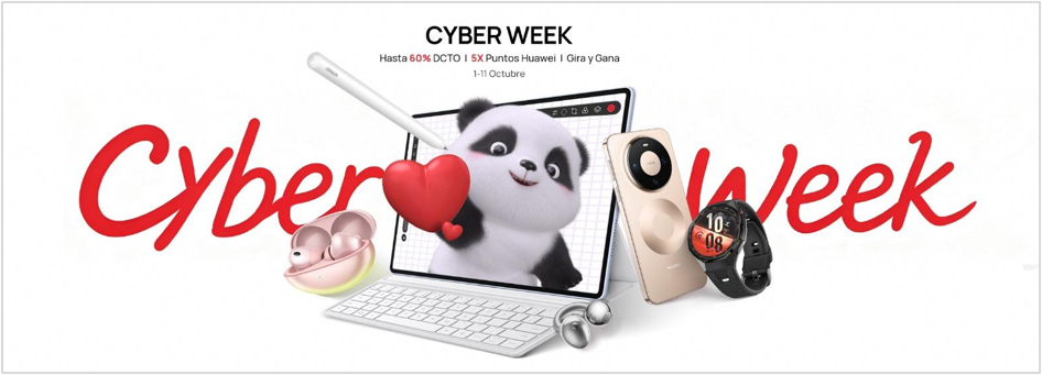 Huawei arranca CyberWeek con descuentos en tienda oficial
